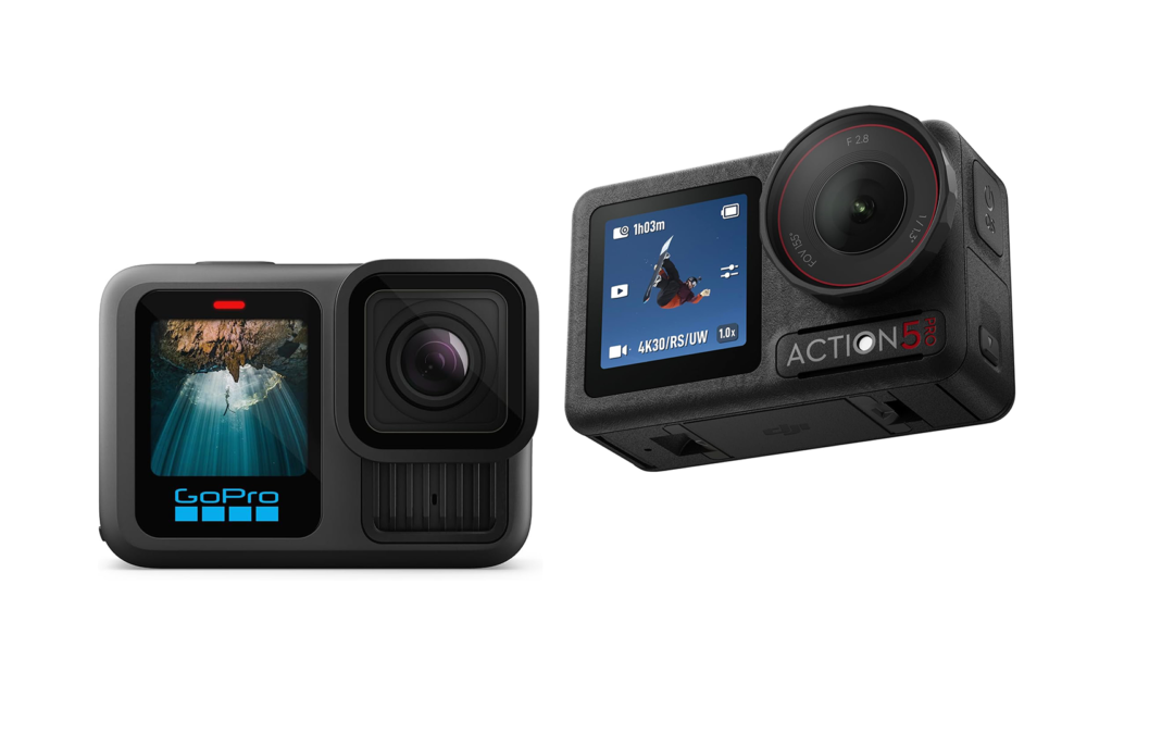 Comparaison : DJI Action 5 Pro vs GoPro Hero 13