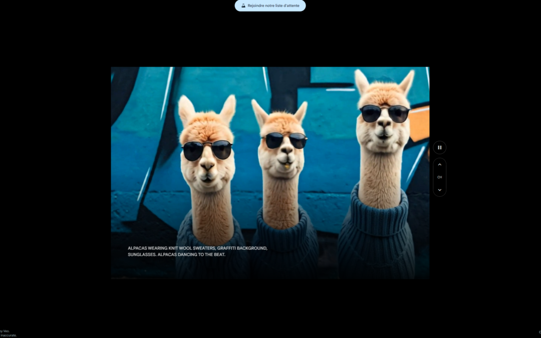 Google lance une nouvelle IA génératrice d’images et de vidéos